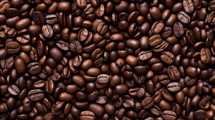 Obraz premium coffee beans texture background