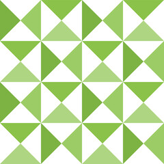 Light green triangle pattern background. Triangle pattern background. Triangle background. Seamless pattern. for backdrop, decoration, Gift wrapping