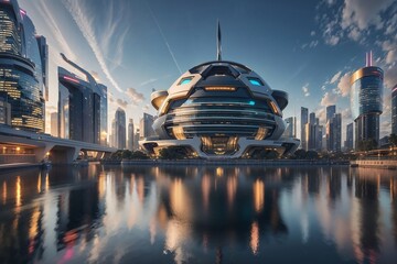 Modern City, innovative architecture