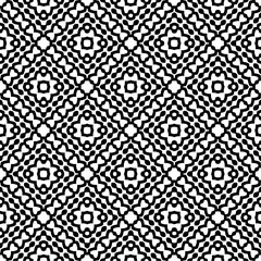 Seamless repeating pattern.  Black and white pattern for web page, textures, card, poster, fabric, textile.