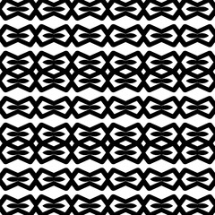 Seamless repeating pattern.  Black and white pattern for web page, textures, card, poster, fabric, textile.