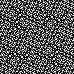 Seamless repeating pattern.  Black and white pattern for web page, textures, card, poster, fabric, textile.