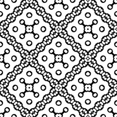 Seamless repeating pattern.  Black and white pattern for web page, textures, card, poster, fabric, textile.