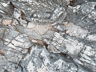 Wet stone sea coast background texture