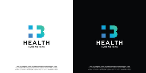 Free Luxury Medical Cross Logo Design