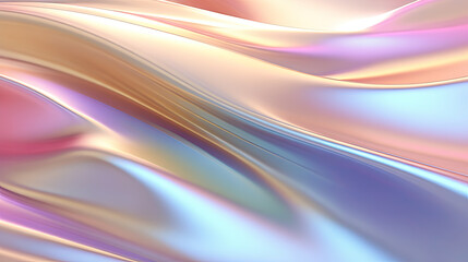 Rainbow digital background, liquid foil gradient