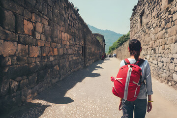 a travel story Generative AI