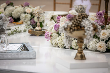 Persian wedding decor. sofre aghd