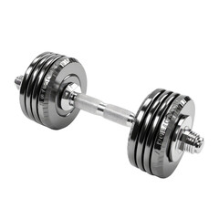 Plakat Dumbbell isolated. PNG transparency 