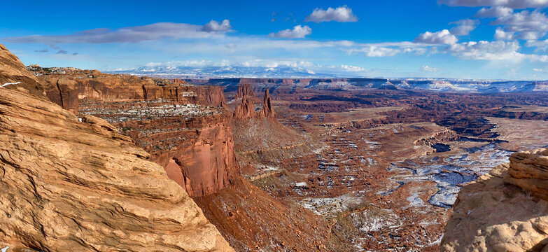 Canyonlands NP, Utah, View Over the Valley