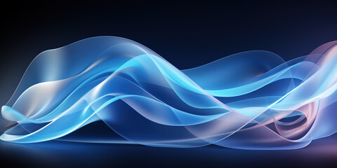 Energy blue Flow Background.