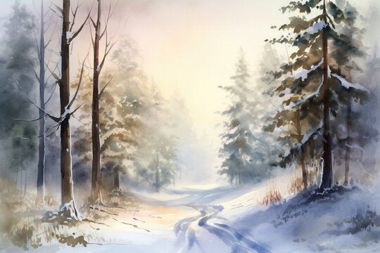 winter landscape	