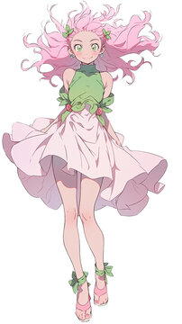 Anime character: Sakura Tanaka