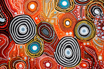 National patterns of the indigenous people of Australia