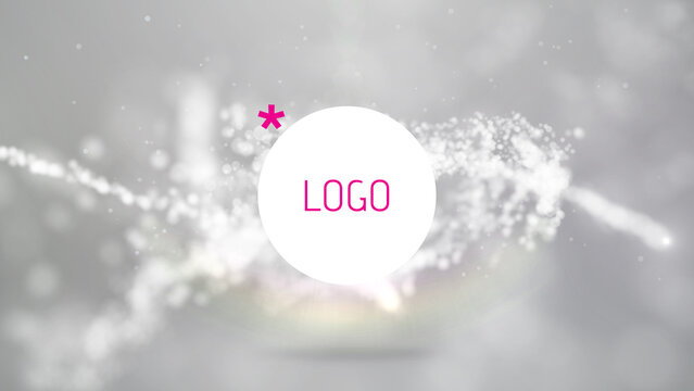 Particle Flourish Logo Reveal