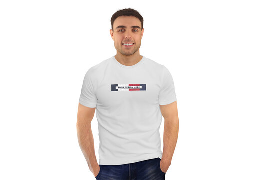 Crew Neck Shirt Mockup