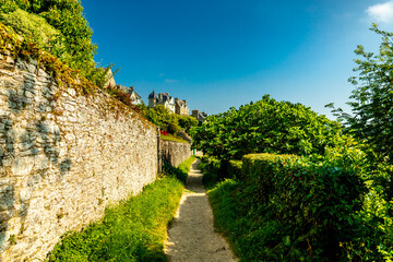 Fototapeta na wymiar Landschaftlich schöne Wanderung zum Pointe du Grouin in der schönen Bretagne - Cancale - Frankreich
