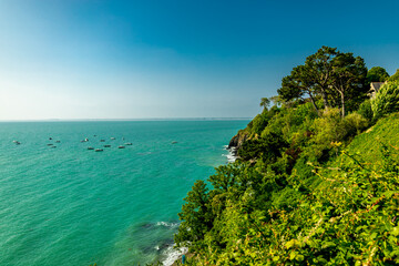 Landschaftlich schöne Wanderung zum Pointe du Grouin in der schönen Bretagne - Cancale -...