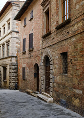 Foto scattata nel centro storico di Montepulciano.