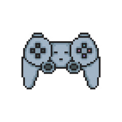 Video game control, pixel art toy © Judith R.S