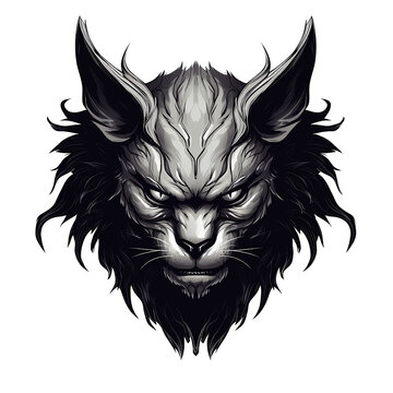 the devil cat zodiac horoscope astrology twelve metaphysical sectors tattoo print