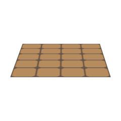 floor tiles icon logo vector design template