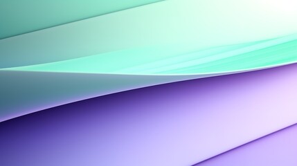 Cyan and purple abstract background with wave shapes flowing