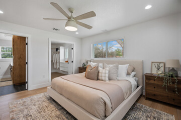 Fototapeta premium home bedroom 