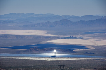 Mojave Desert Solar Power Plants