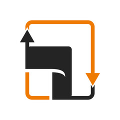 marketing logo template. Icon Illustration Brand Identity. Isolated and flat illustration. Vector graphic