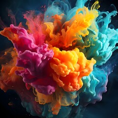 Fototapeta premium fractal background