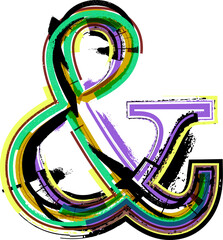 art sketched Ampersand symbols fonts - 623266227