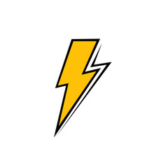 lightning symbol that can be used as a logo