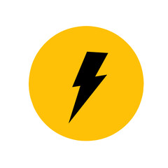 lightning symbol that can be used as a logo