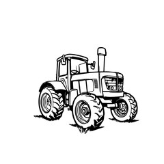 Obraz premium tractor svg, farm tractor svg, farm svg, tractor svg file, farm tractor PNG, tractor clipart, farmer SVG, farm life svg, tractors svg 