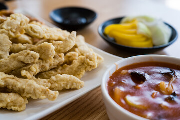 The best flavor of sweet and sour pork - Korean food