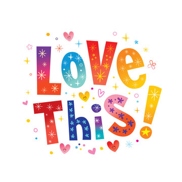 Love this - web sticker with unique lettering 