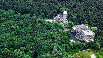 The scenery of Jingyuetan National Forest Park in Changchun, China in summer