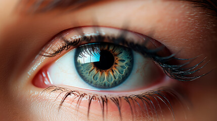 Closeup eyes 44 « Generative AI, Generative, AI »
