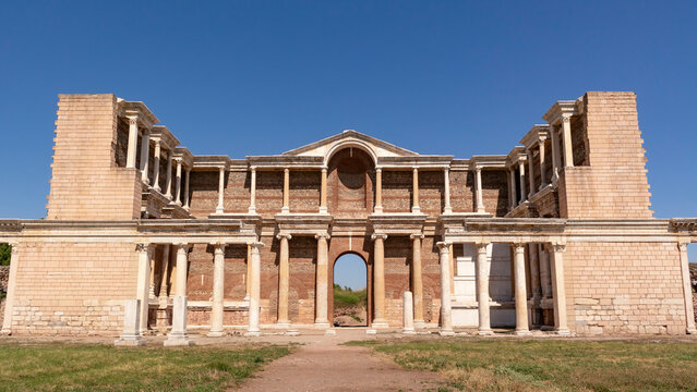 Beautiful photos from Sardes Ancient City, It is known that Sardis, the capital of the Lydian State, and its surroundings have been the scene of various settlements for more than 5000 years.
