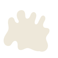 Obraz premium Pastel Blob Abstract Shapes Vectors 