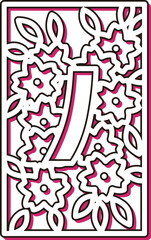 カラーシャドウミニ花札　弥生　桜　赤短　3月　桜に赤短