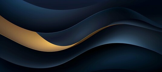 Abstract blue wave wavy background with soft brown as area sand, cg render illustration for graphic design.