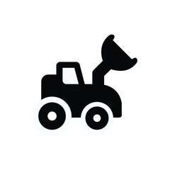 Loader icon symbol template for graphic and web design.