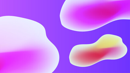 Liquid purple yellow background design. Fluid gradient shapes composition. Futuristic design posters.