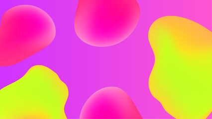 abstract pink yellow fluid background