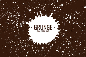 Obraz premium dark brown with white grunge background vector