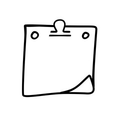 Memo note icon