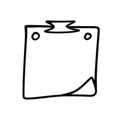 Memo note icon
