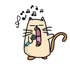 singing cat